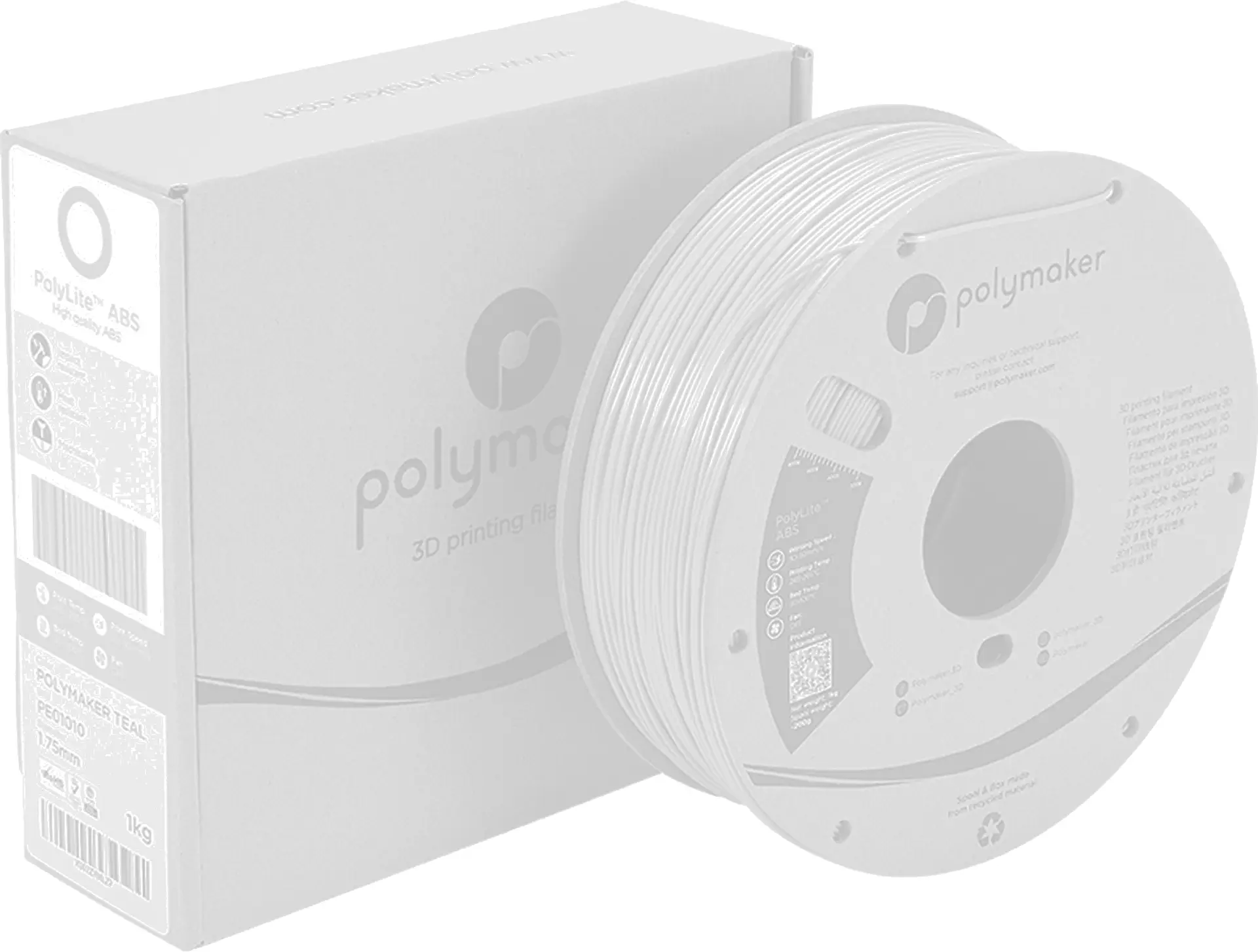 Polymaker Light Gray Transparent