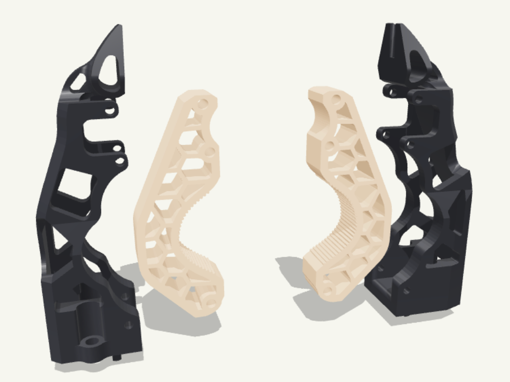 Gripper Finger fyrir Robot Arm