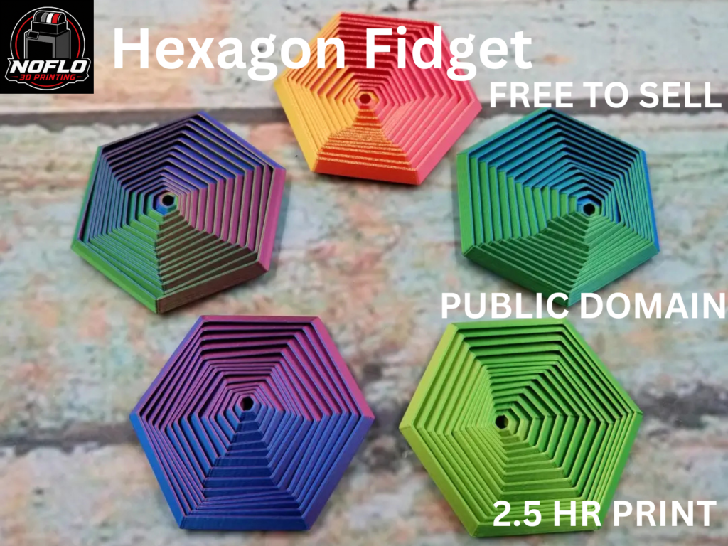 Frjálst að selja Hexagon Fidget