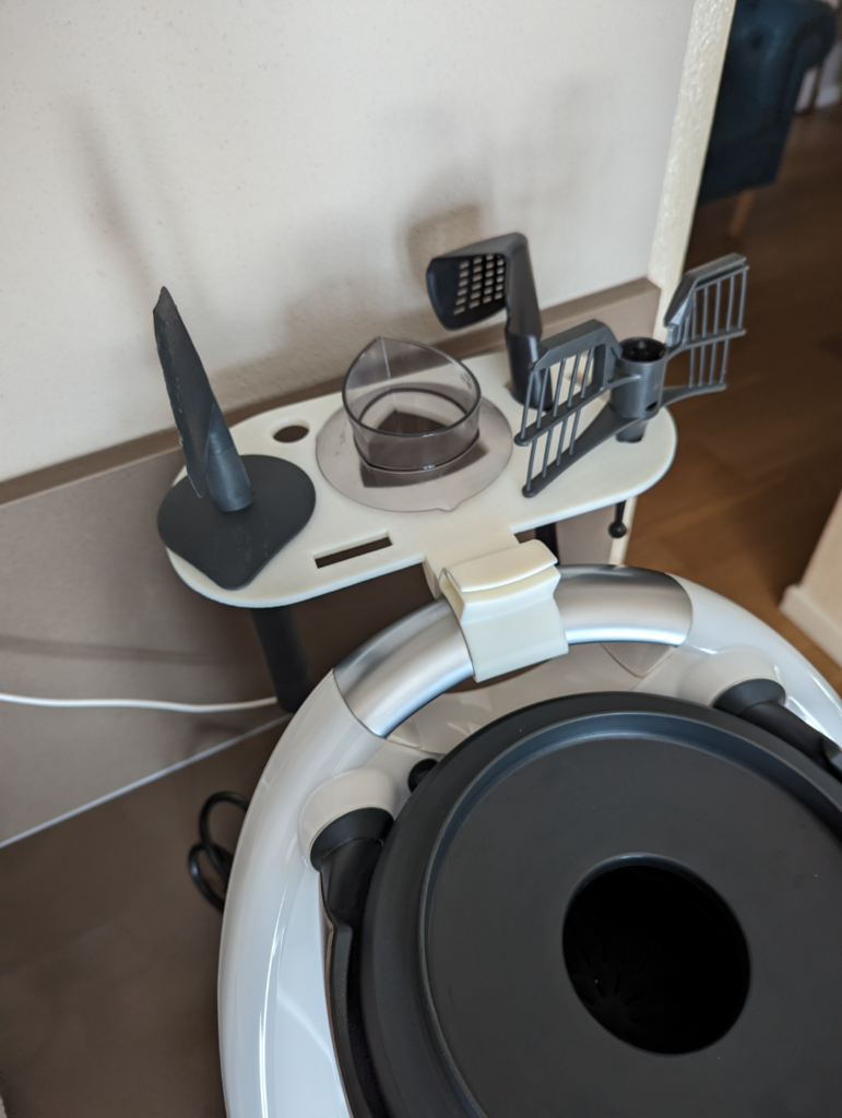 Thermomix (bimby) TM5 TM6 verkfærahaldari + lokhaldari