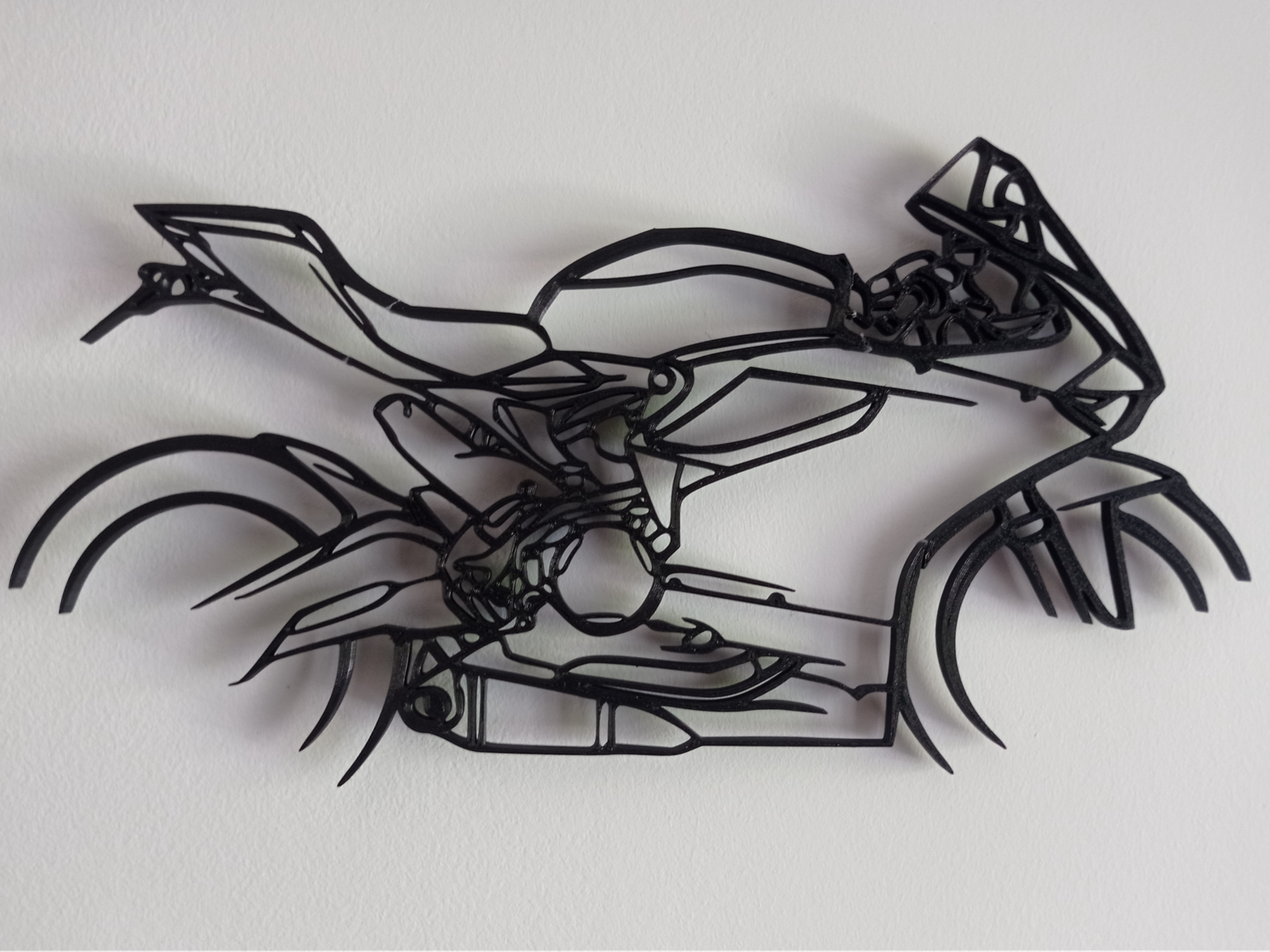 Mótorhjól wall_art 40cm