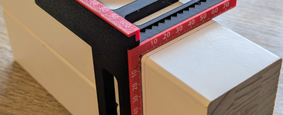 3-ása viðar/málmvinnandi ferningur Metric & Imperial