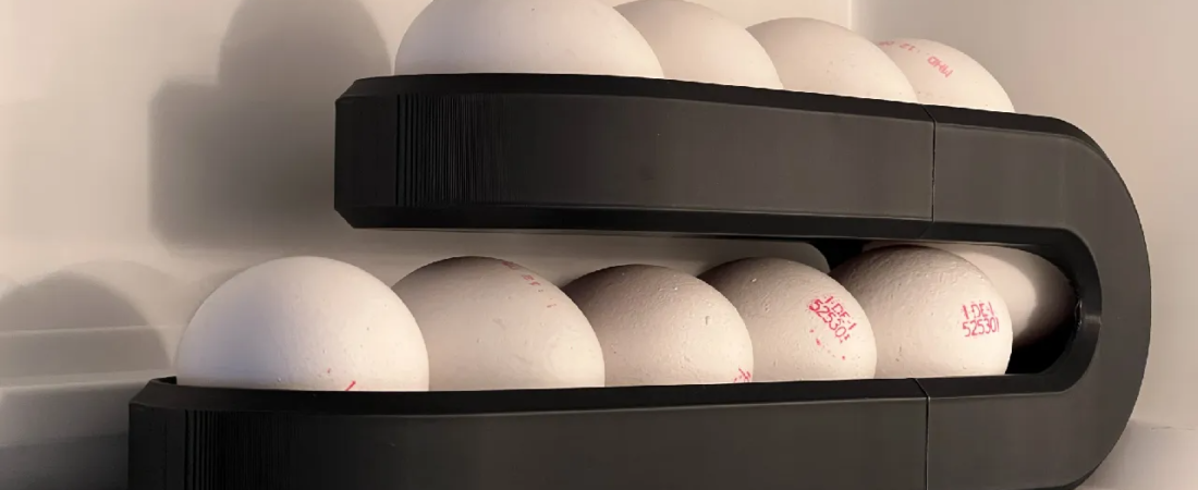 Eggjaskammari fyrir 10 egg