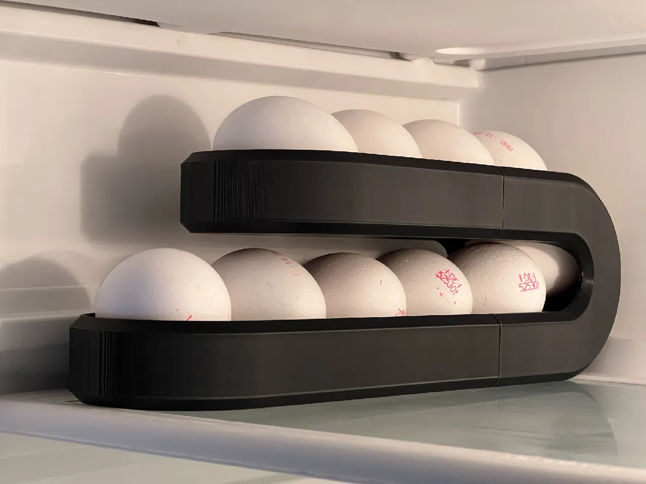 Eggjaskammari fyrir 10 egg