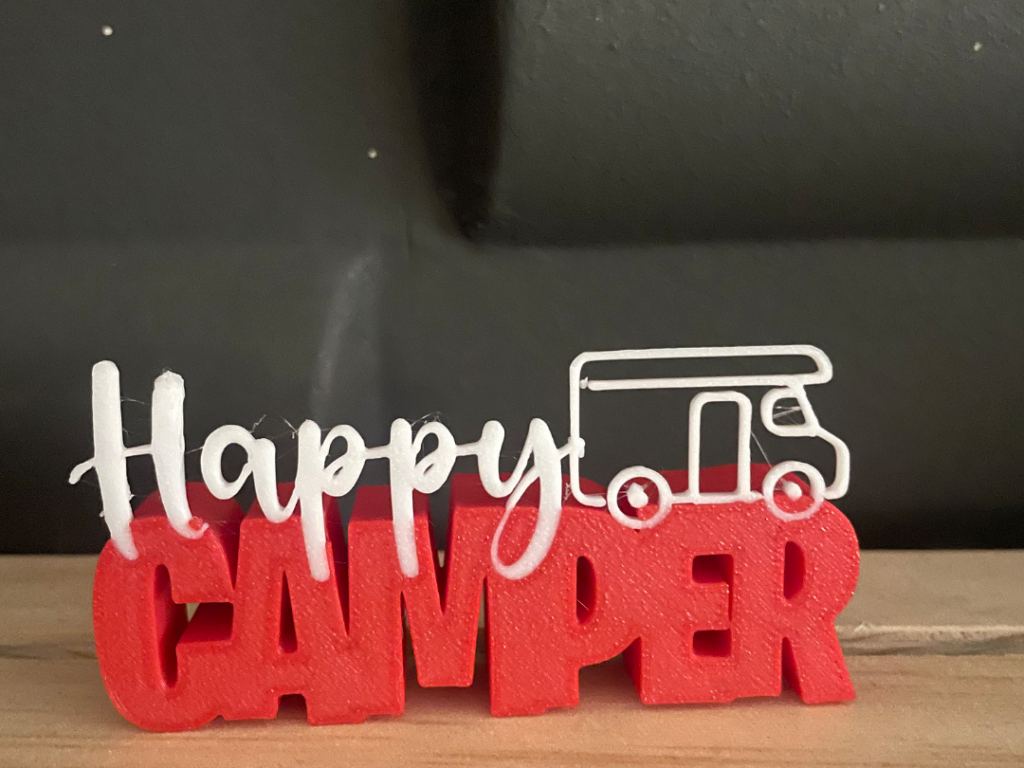 Happy Camper - Stand Decor Deco Camping