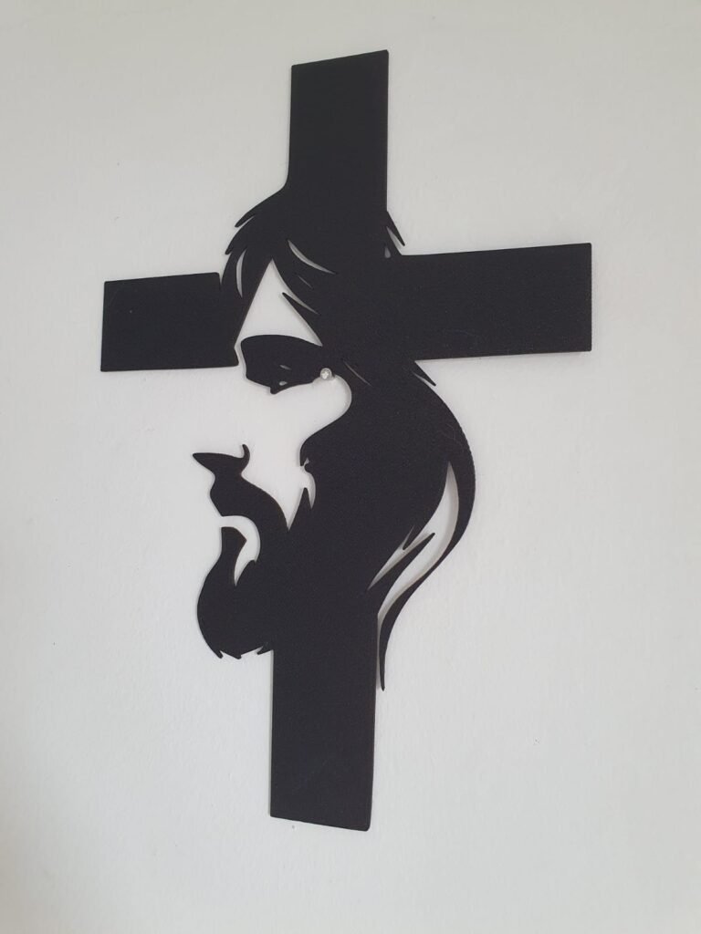 Jesús á krossinum | Vegglist