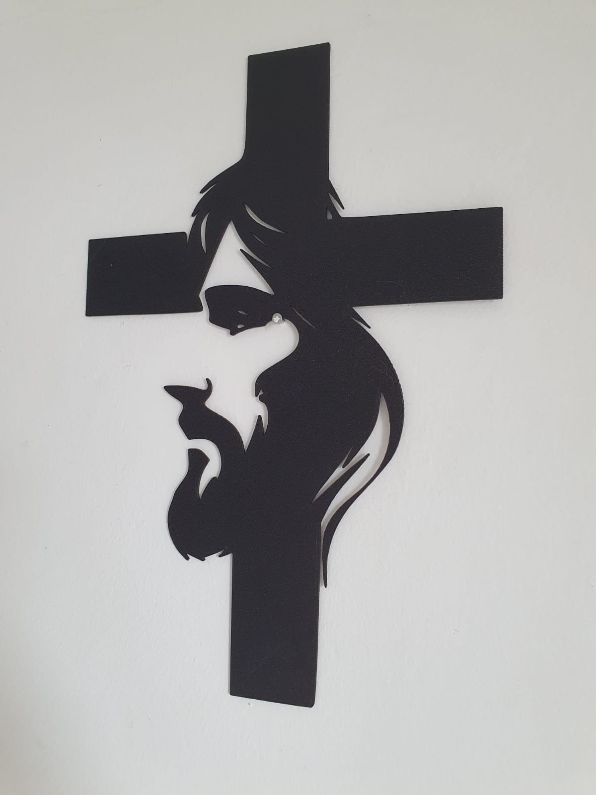 Jesús á krossinum | Vegglist