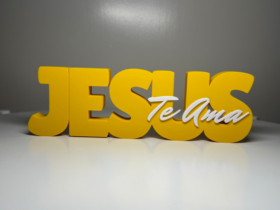 Jesús elskar þig – skrautskilti