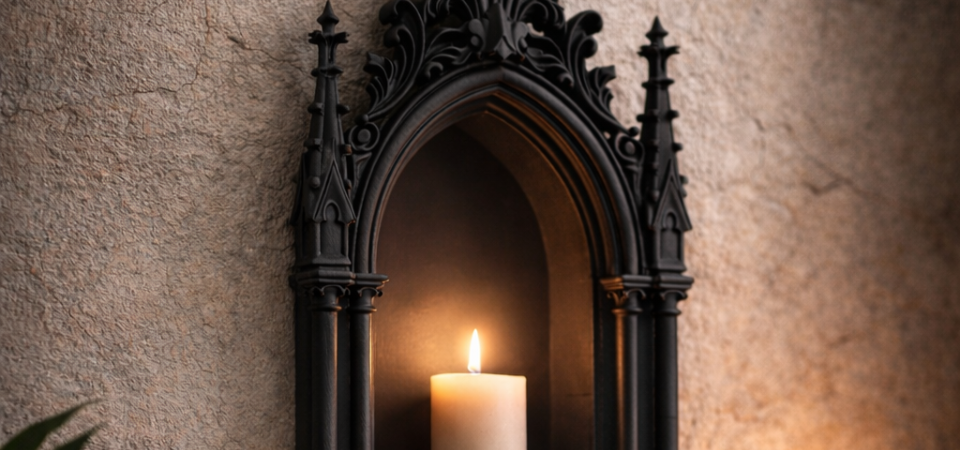 Gothic Wall Shrine – Dark Decor Veggskot
