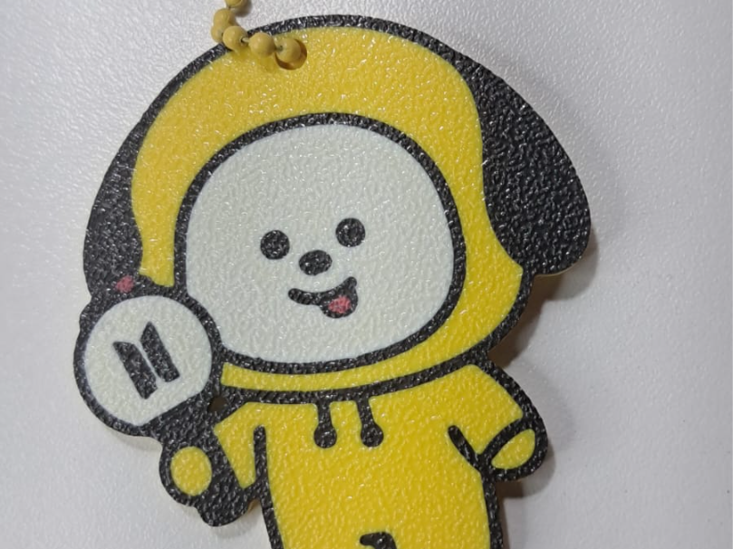 CHAVEIRO CHIMMY COM ARMY BOMB BTS