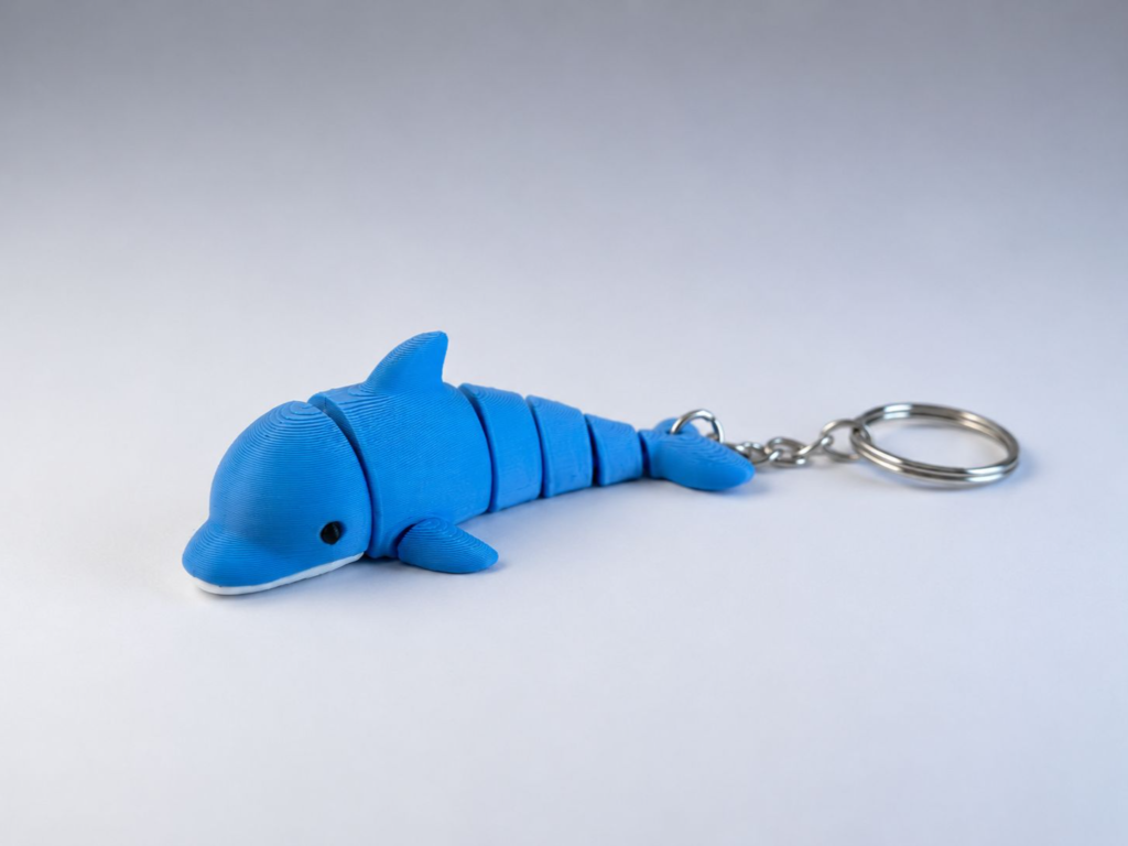Flexi Dolphin lyklakippa