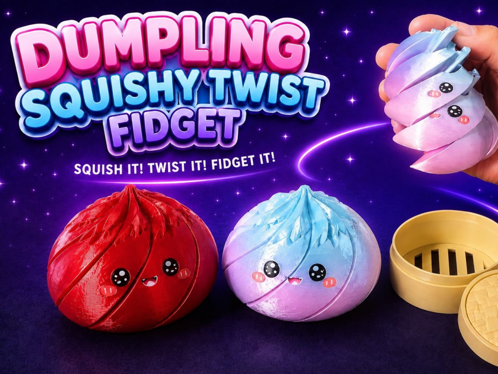 Dumpling Squishy Twist Fidget