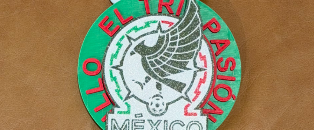 El Tri Mexico Futbol Spinner keðja