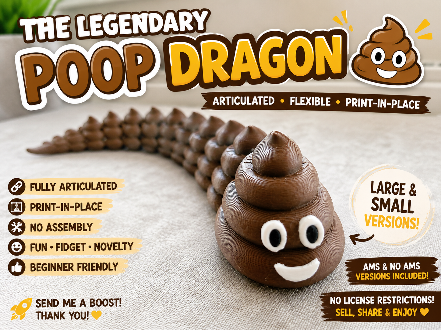 The Legendary Poop Dragon