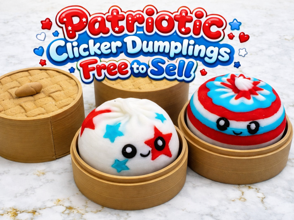 4. júlí Clicker dumplings