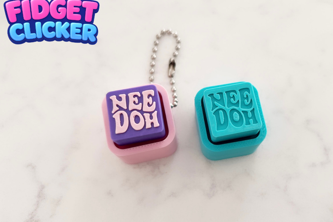 Needoh fidget clicker | samningur | teningur