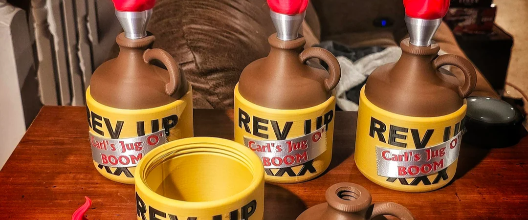 Carl’s Jug O’ Boom (þú getur sett dót í hana)