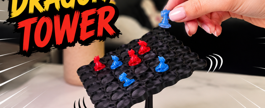 Fidget leikfang, leikur, Dragon Tower