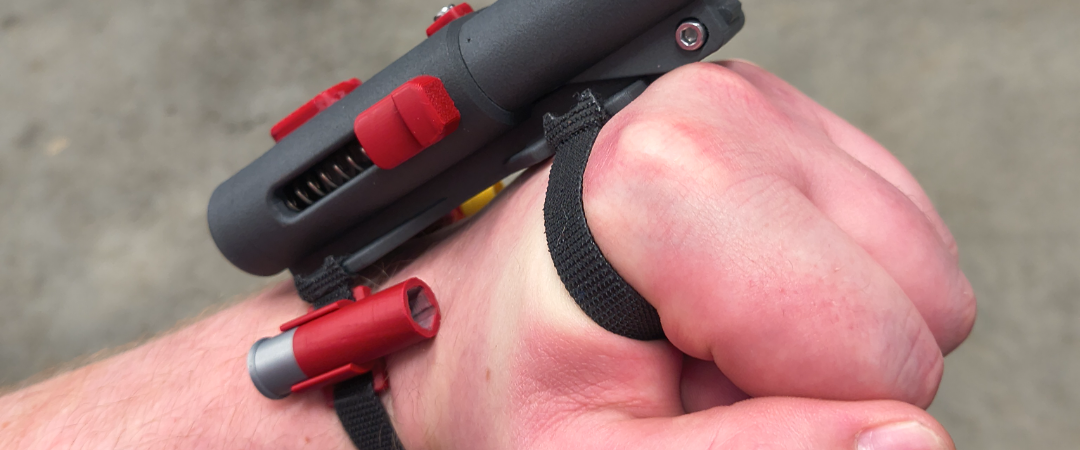 Úlnliðseldflaugin – úlnliðs-/armfestingur