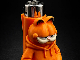 Urban Garfield Clipper léttari hulstur