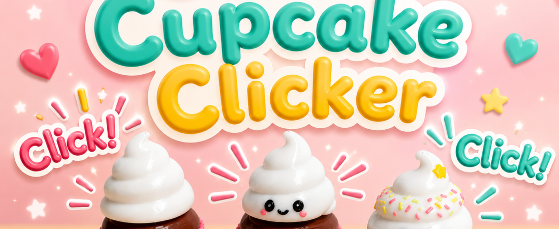 Sætur Cupcake Clicker