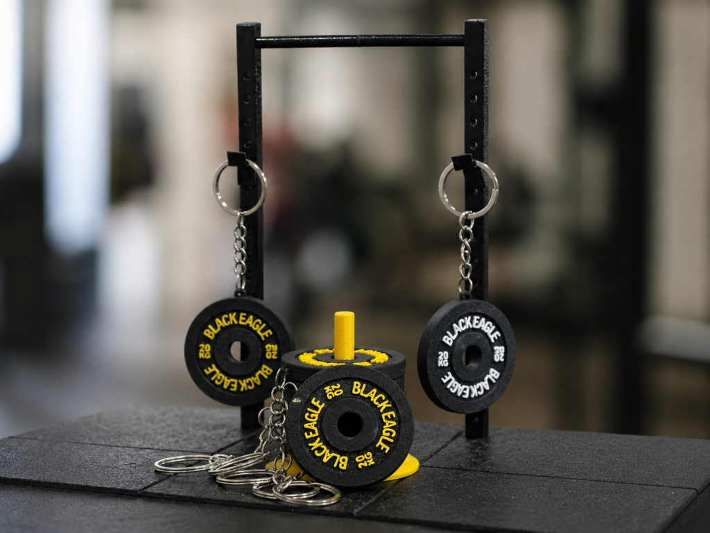 Crossfit Display Rings lyklakippabox (án AMS)