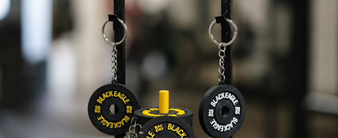 Crossfit Display Rings lyklakippabox (án AMS)