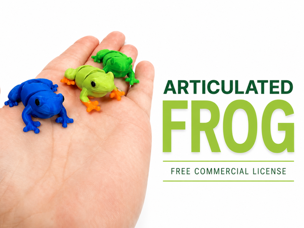 Articulated Frog (Frjálst að selja)