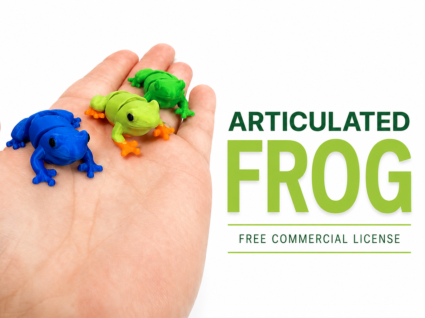 Articulated Frog (Frjálst að selja)
