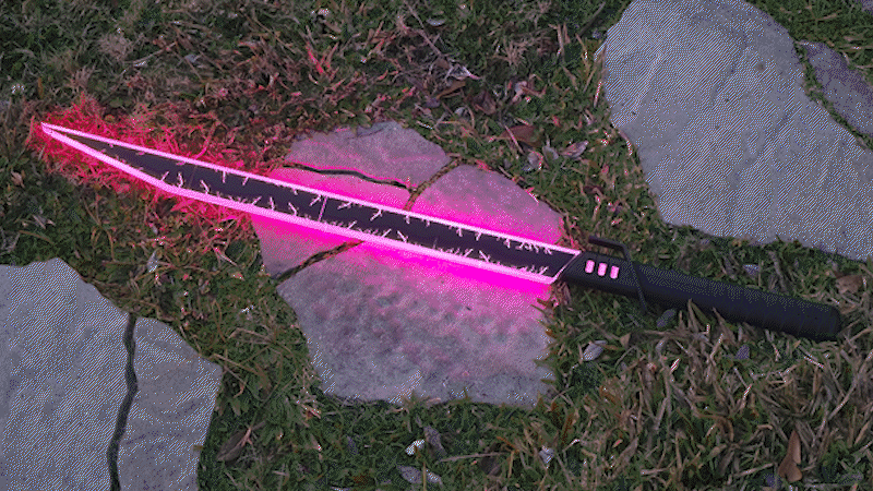 Dark Sabre – Sound & Light Props Kit