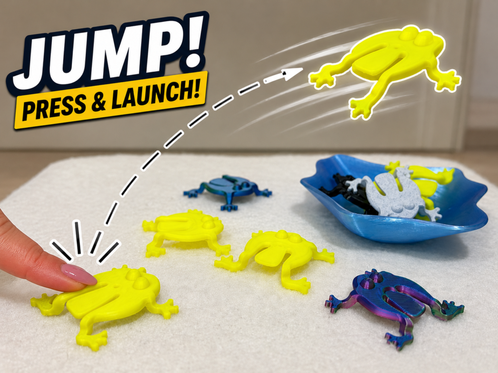 Jumping Frog Fidget Toy