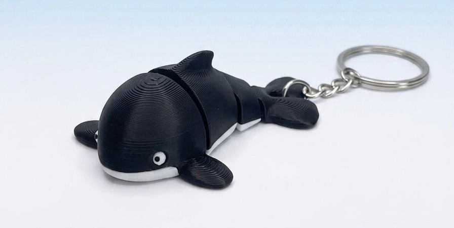 Flexi Orca lyklakippa