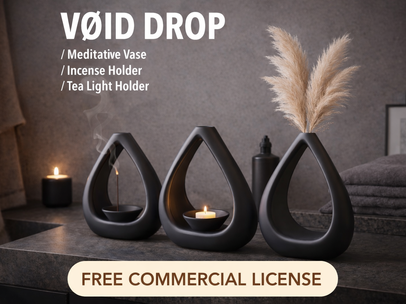 VØID DROP, Multifunctional Mindfulness Vasi
