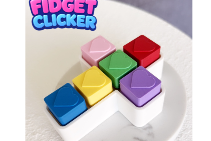 Keycap Cross Clicker | fidget clicker