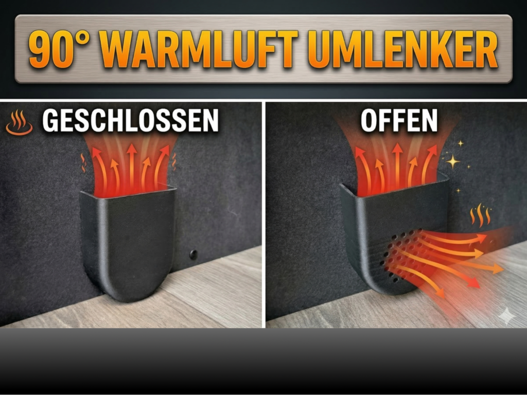 Truma 90° hitaloftsleiðari