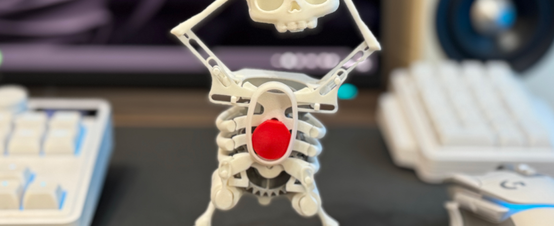 Mechanical Dancing Beinagrind Leikfang – Bone Buddy