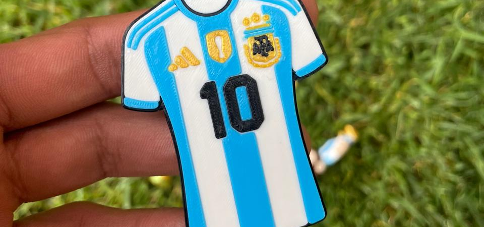 Argentína 2026 – Messi #10 leikmaður lyklakippa