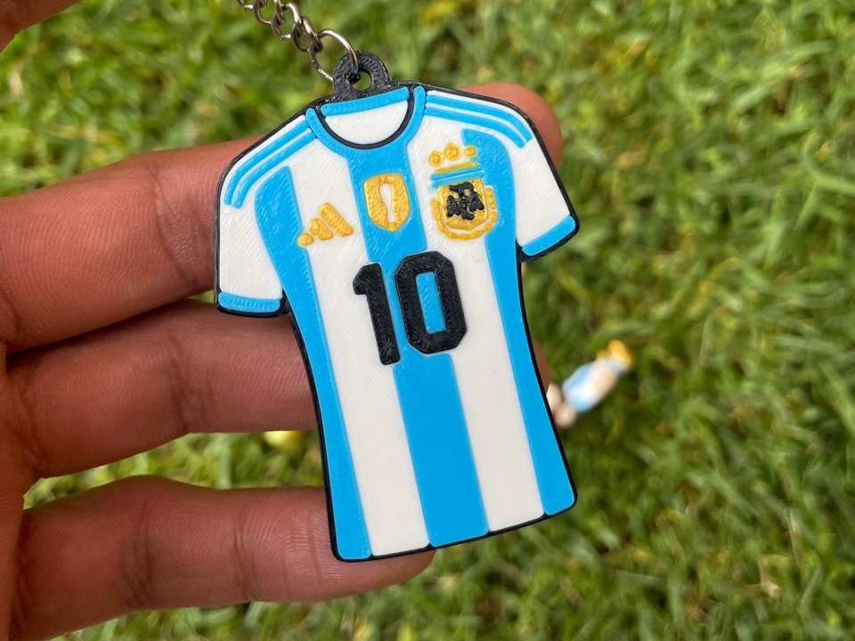 Argentína 2026 - Messi #10 leikmaður lyklakippa
