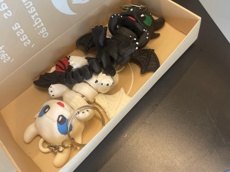 KIT - Toothless and Night Fury með Cx
